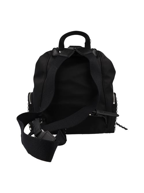 dark wave backpack nylon+synt LA CARRIE | 142M-ZS-610-NYSBLACK